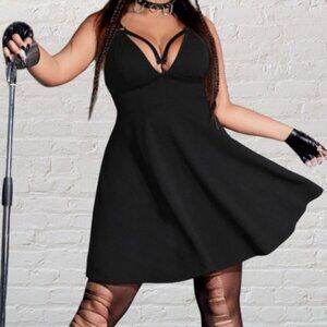 4X (FITS LIKE 3X) ROMWE Shein Cut Out Cami Dress NWOT